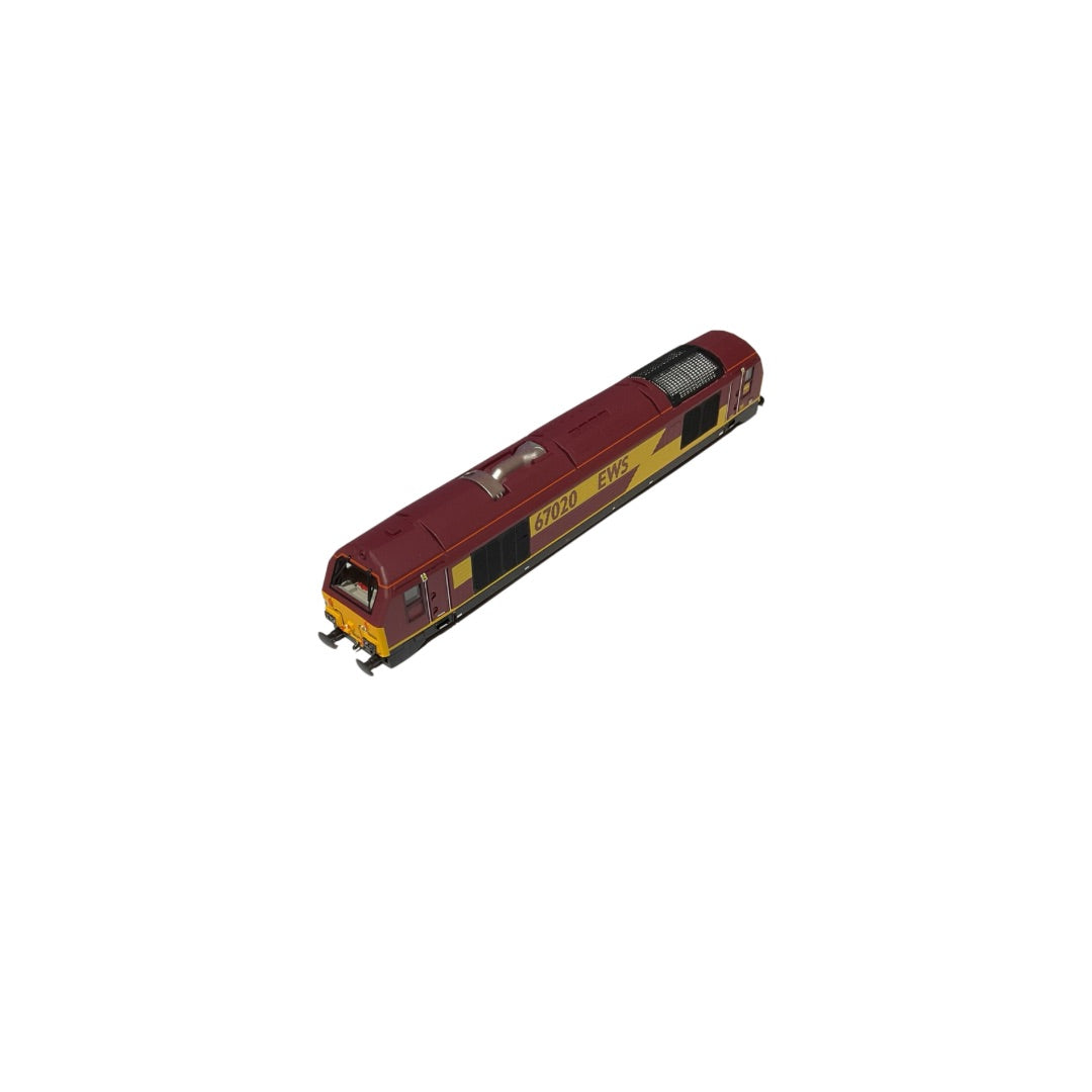 2D-010-DBS015 N gauge spares Class 67 Deco body EWS- R