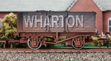 4F-071-103 OO Gauge 7 Plank Wagon Arthur Wharton Weathered