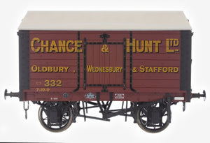 7F-018-009 O Gauge Salt Van Chance & Hunt 332