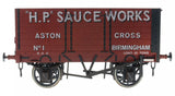 7F-073-008W O Gauge 7 Plank 9' W/B Three Door HP Sauce No 1 Weathered